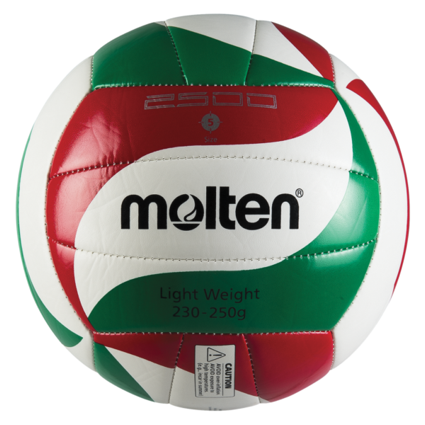 Ballon Volley Molten V5M2501L vert et rouge