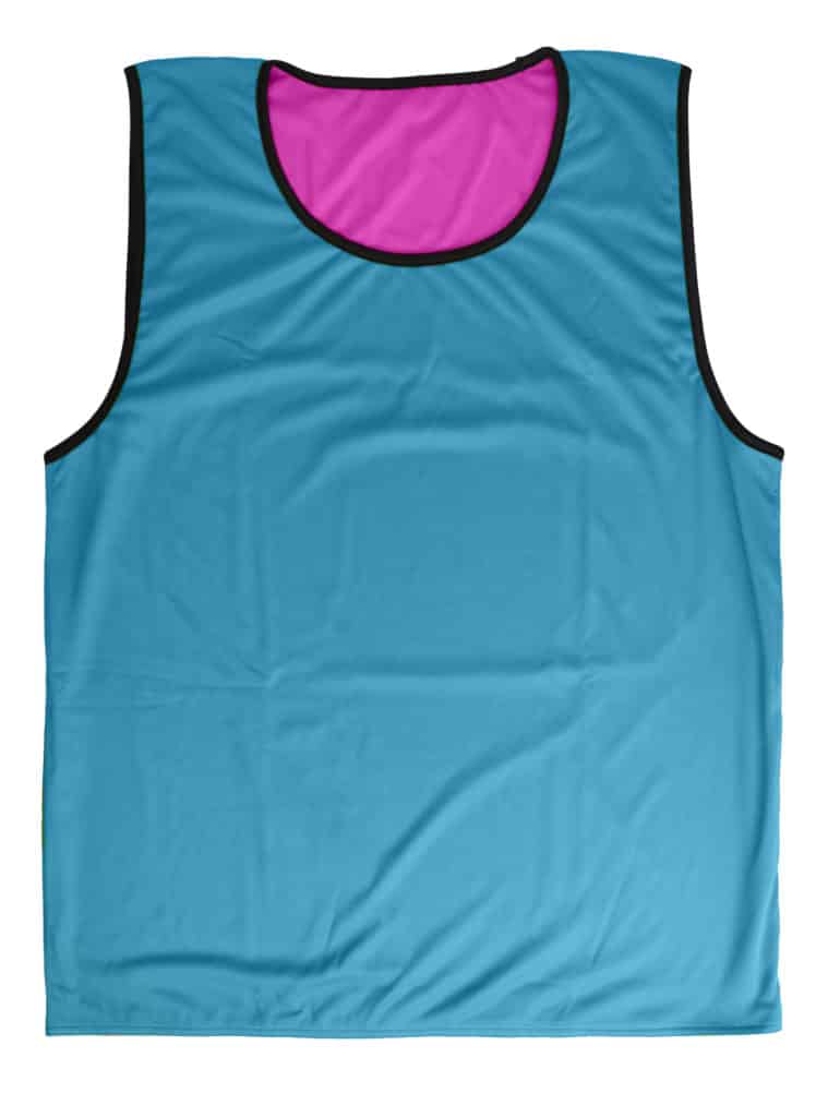 Chasuble Rugby Trainer Réversible bleu/violet