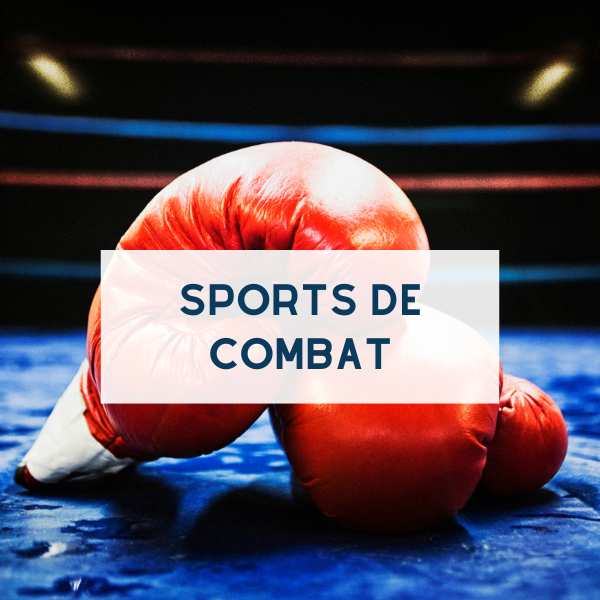 gants de boxe sur un ring