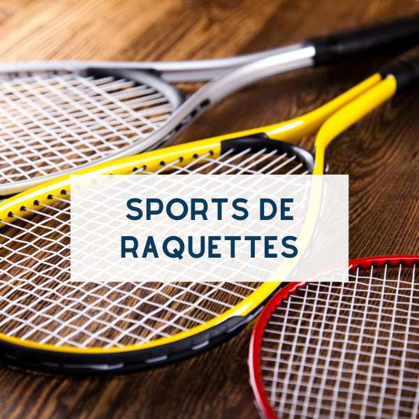 raquette de tennis et badminton