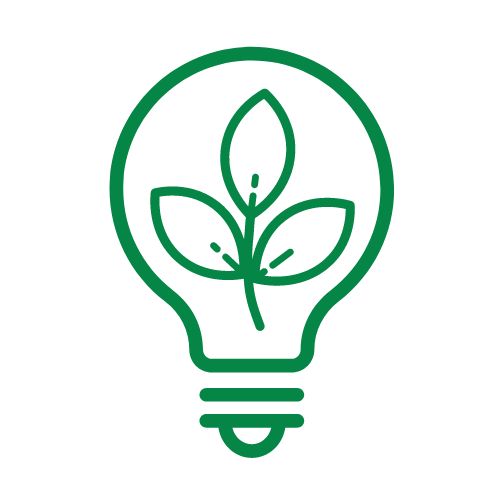 Icône éco-conçus vert